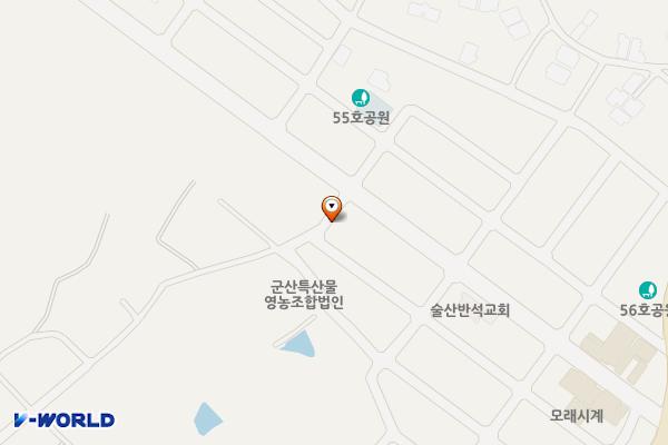 (완속)군산 칼라강판 위치 지도 — 전북특별자치도 군산시 임피면 상전길 78