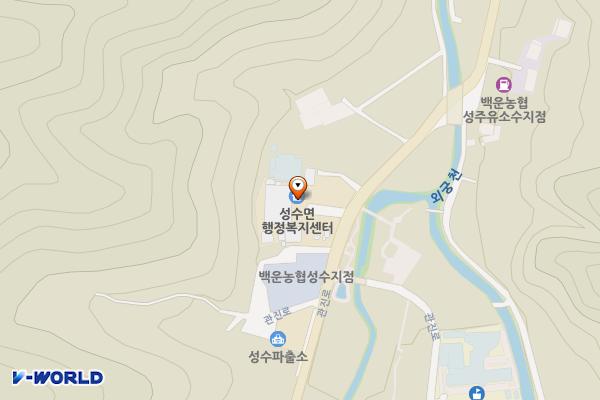 (급속)진안 성수면사무소 위치 지도 — 전북특별자치도 진안군 성수면 관진로 783