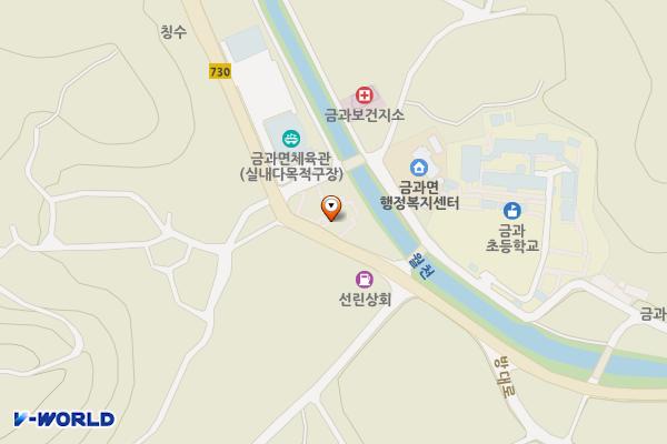 (급속)순창 금과면 복지회관 위치 지도 — 전북특별자치도 순창군 금과면 매우리 154-1