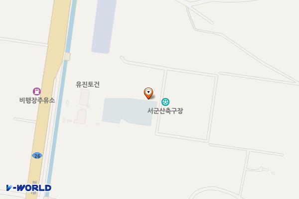 (완속)서군산복합체육센터 위치 지도 — 전북특별자치도 군산시 임사길 14