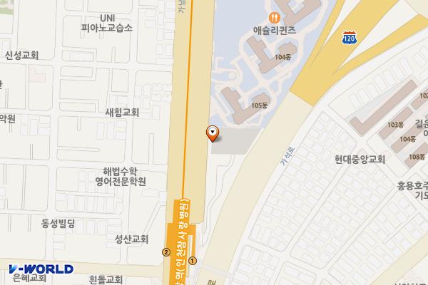 정서진 중앙시장 주차장 위치 지도 — 인천광역시 서해구 가남로 416