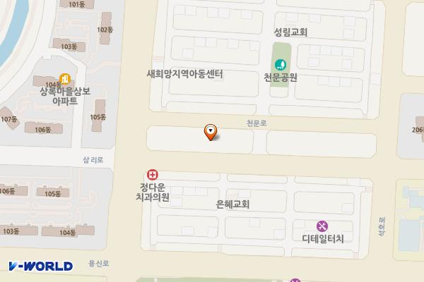 안산패션타운_안산 위치 지도 — 경기도 안산시 상록구 삼리로 45