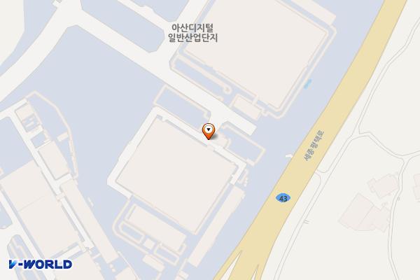 하나머티리얼즈_아산 위치 지도 — 충청남도 아산시 음봉면 연암율금로 77-24