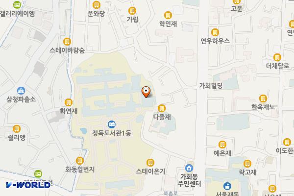 북촌마을안내소공중화장실 위치 지도 — 서울특별시 종로구 북촌로5길 48