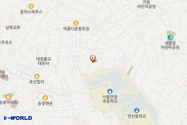새장골 공영주차장 위치 지도 — 서울특별시 은평구 통일로92다길 16-21