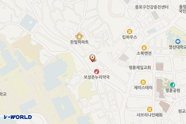 명륜와룡공영주차장 위치 지도 — 서울특별시 종로구 명륜길 26