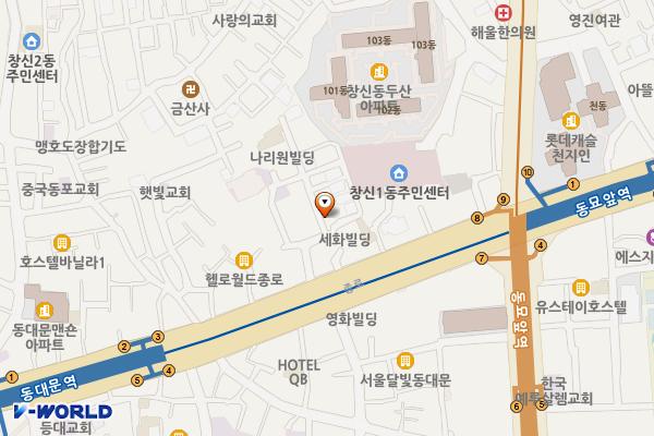 백남준기념관 위치 지도 — 서울특별시 종로구 종로53길 12-1