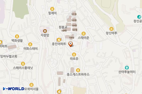동부여성문화센터 위치 지도 — 서울특별시 종로구 창신길 124