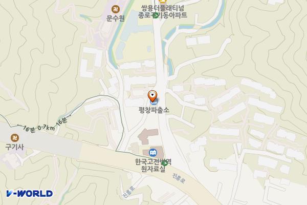 구기동공중화장실 위치 지도 — 서울특별시 종로구 비봉길 13