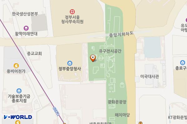 세종로공영주차장 위치 지도 — 서울특별시 종로구 세종대로 789
