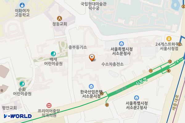 시립미술관 서소문본관 위치 지도 — 서울특별시 중구 덕수궁길 61