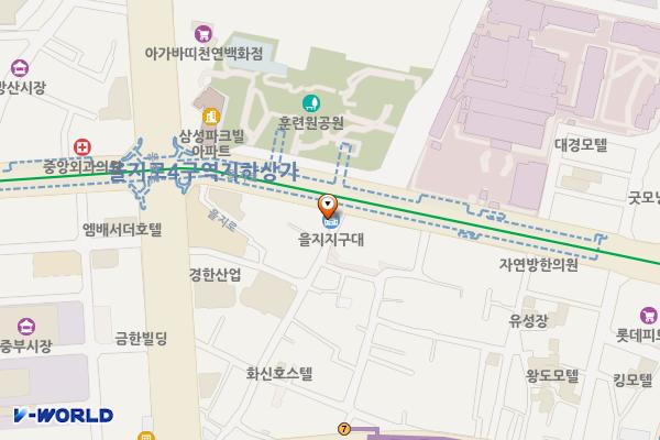 을지지구대 위치 지도 — 서울특별시 중구 을지로 234