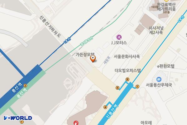석우빌딩(민간개방지정) 위치 지도 — 서울특별시 용산구 새창로213