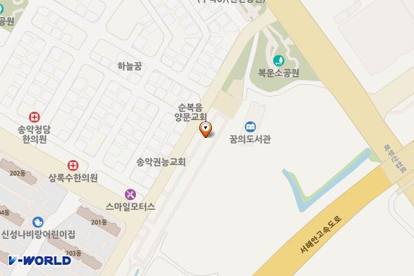 복운3리공영주차장 위치 지도 — 충청남도 당진시 송악읍 구래길 331