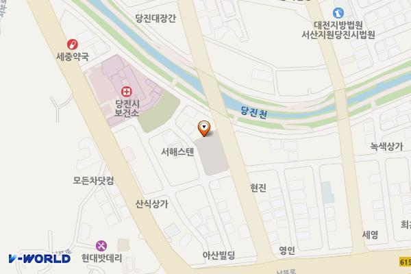 남부공영주차장 위치 지도 — 충청남도 당진시 시장중앙길 41