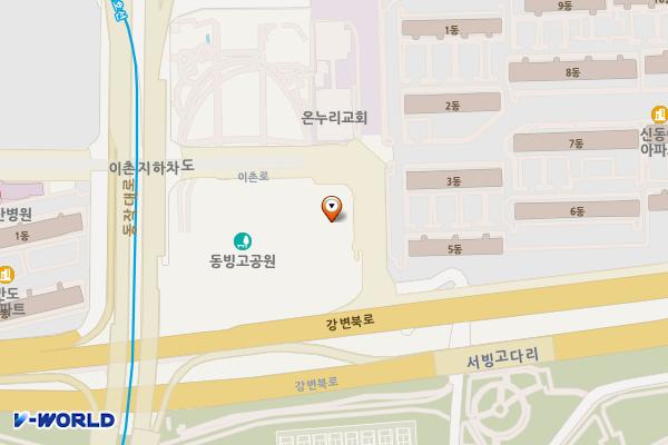 신동아쇼핑 화장실 위치 지도 — 서울특별시 용산구 이촌로 352 (용산동6가, 신동아쇼핑)