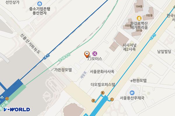 삼영연립 공중화장실 위치 지도 — 서울특별시 용산구 한강대로39길 21 (한강로2가, 삼영연립주택)