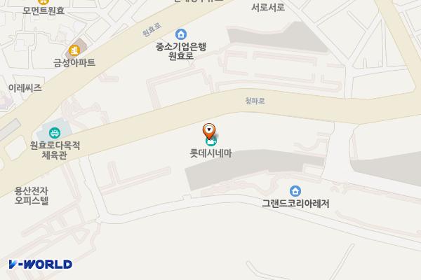 전자랜드 위치 지도 — 서울특별시 용산구 청파로 74 (한강로3가, 전자랜드)