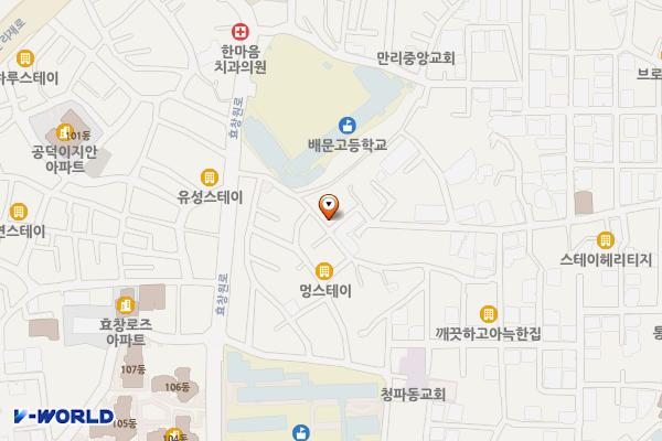 청파1경로당 위치 지도 — 서울특별시 용산구 효창원로98길 19 (청파동1가, 청파1경로당)