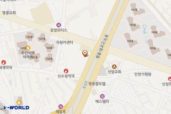 이영빌딩 위치 지도 — 서울특별시 성동구 동일로 41 (성수동2가)