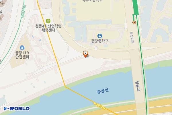 왕십리문화공원 위치 지도 — 서울특별시 성동구 도선동 35-2