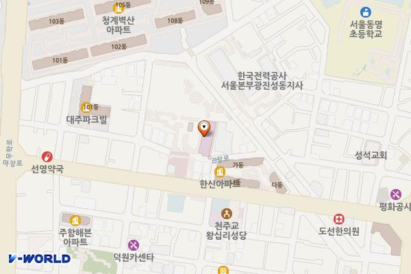 성동구보건소 위치 지도 — 서울특별시 성동구 마장로23길 10