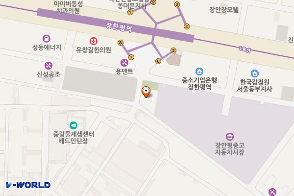 용답어린이공원(매매센터) 위치 지도 — 서울특별시 성동구 용답동 234-1