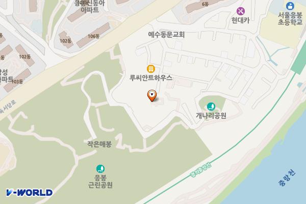 응봉 자전거대여소 위치 지도 — 서울특별시 성동구 고산자로 125-18