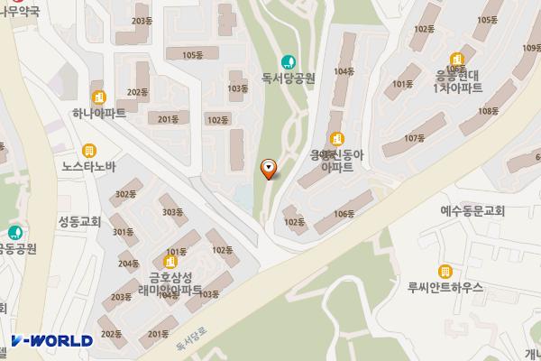 송정제방길 위치 지도 — 서울특별시 성동구 가람길 46
