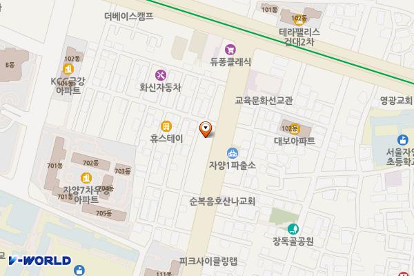 송림식당 위치 지도 — 서울특별시 광진구 자양번영로 79