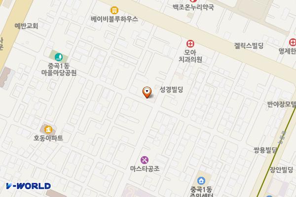 동인상운 위치 지도 — 서울특별시 광진구 면목로 93