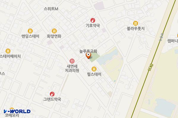 한아름공원 공중화장실 위치 지도 — 서울특별시 광진구 군자로3길 15