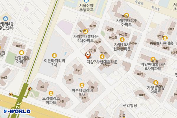 수현민물장어 위치 지도 — 서울특별시 광진구 능동로4길 33