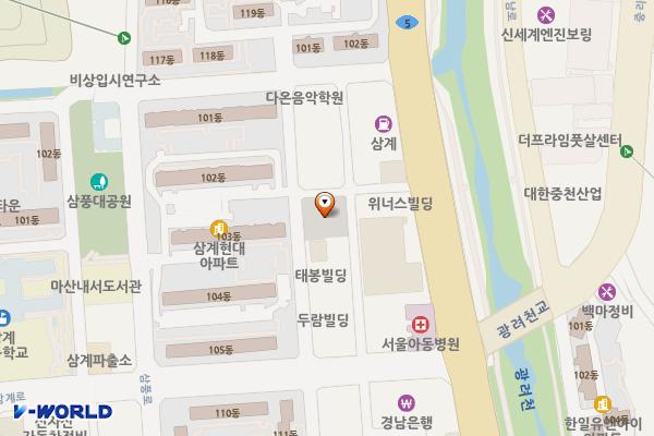 삼계공영유료주차장 위치 지도 — 경상남도 창원시 마산회원구 내서읍 삼계리 26-1