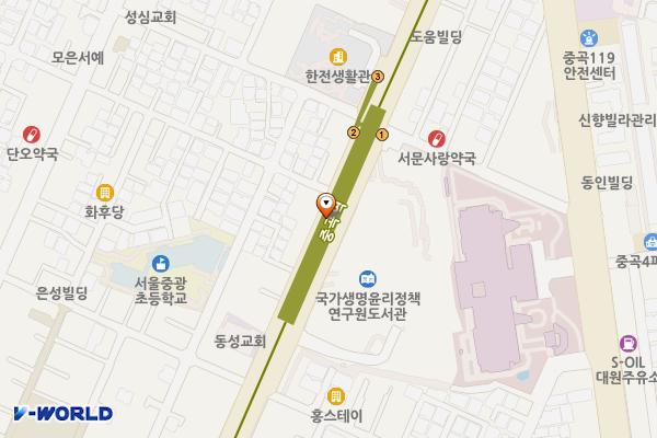 중곡역(7) 위치 지도 — 서울특별시 광진구 중곡동 273-2 중곡역
