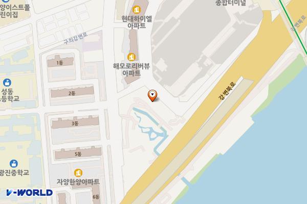 리젠트오피스텔 위치 지도 — 서울특별시 광진구 강변역로4길 68