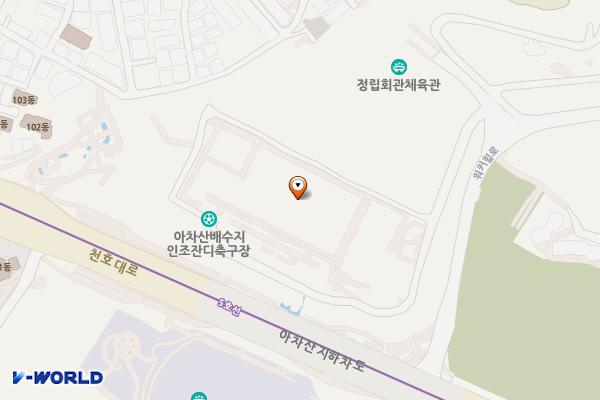 아차산배수지 위치 지도 — 서울특별시 광진구 천호대로 731