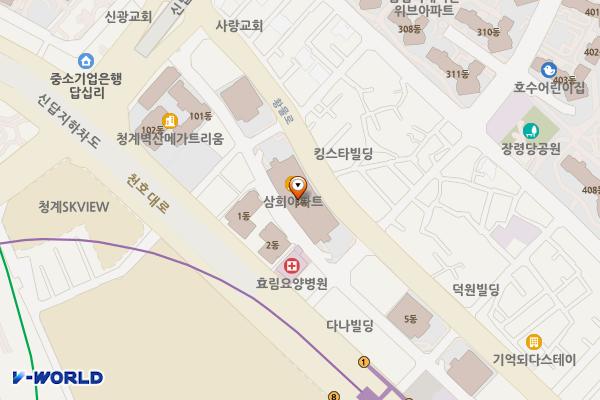 고미술상가 2동 위치 지도 — 서울특별시 동대문구 고미술로 21