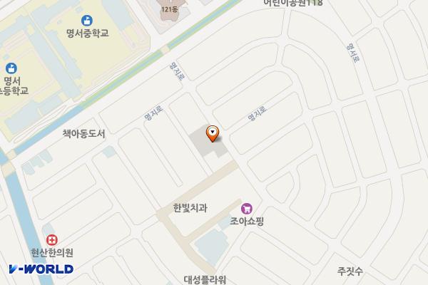 명서시장 공영주차장 위치 지도 — 경상남도 창원시 의창구 명서동 49-11