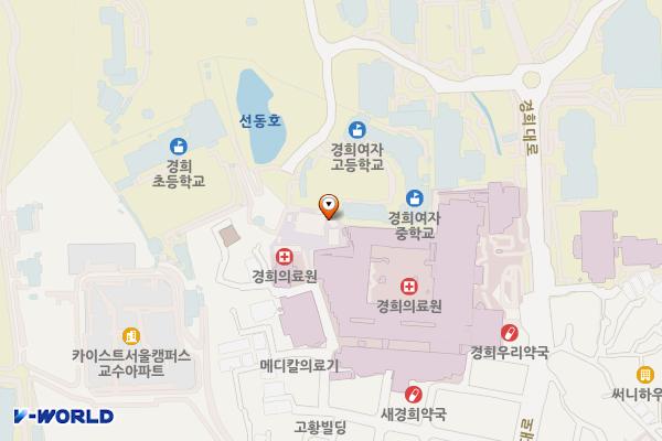연화사 위치 지도 — 서울특별시 동대문구 경희대로3길 56