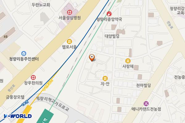 전농1 위치 지도 — 서울특별시 동대문구 전농로31나길 8-2
