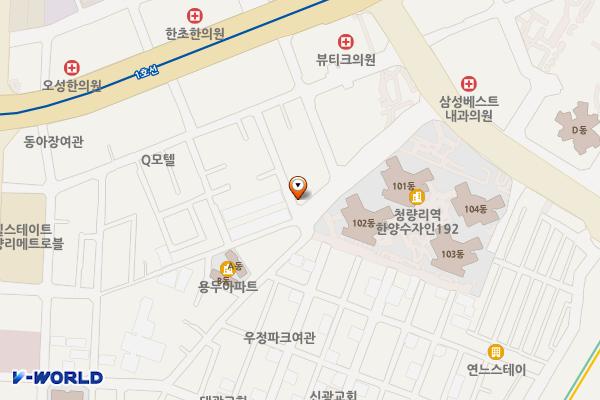 청량리수산시장 위치 지도 — 서울특별시 동대문구 고산자로32길 65