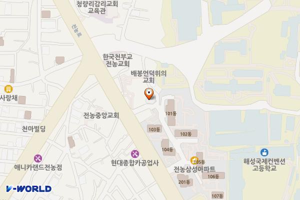동대문구 보훈회관 위치 지도 — 서울특별시 동대문구 전농로30길 7