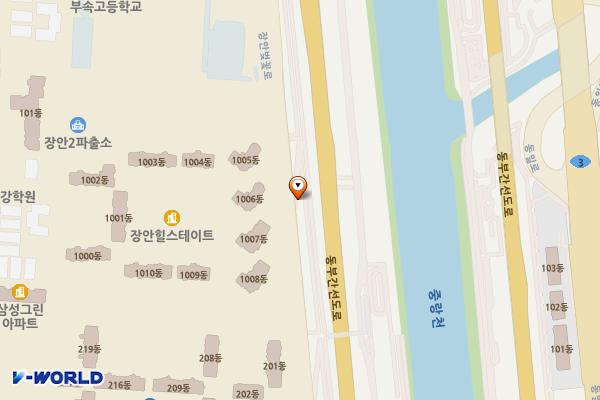 장안2제방 위치 지도 — 서울특별시 동대문구 장안벚꽃로 170
