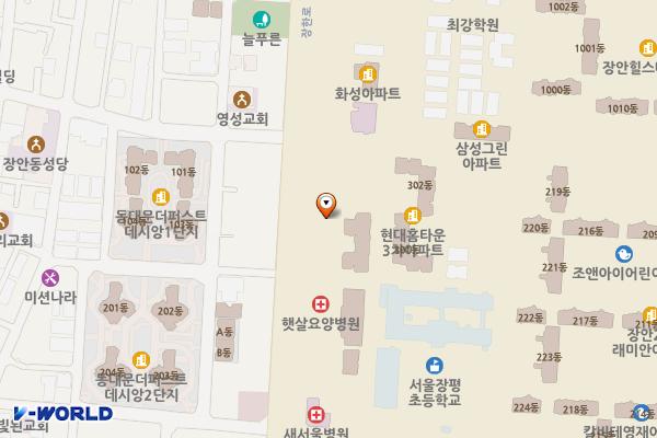 대진빌딩 위치 지도 — 서울특별시 동대문구 장한로 160