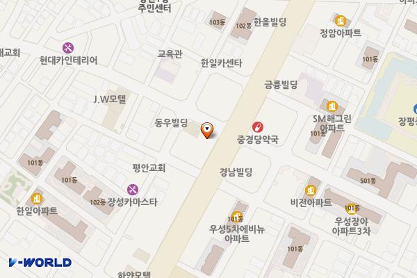 제이빌딩 위치 지도 — 서울특별시 동대문구 장한로 53