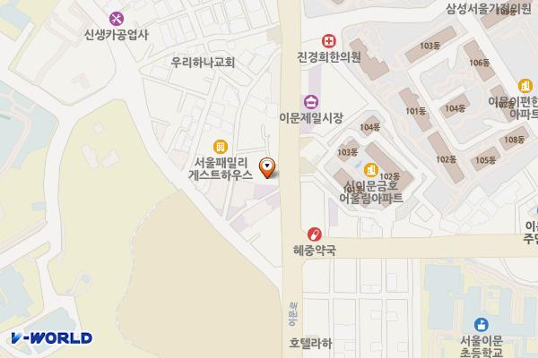 경동주유소 공중화장실 위치 지도 — 서울특별시 동대문구 이문로 191