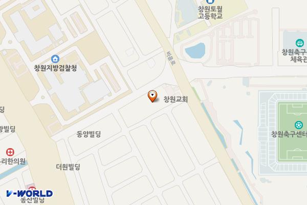 사파복합 위치 지도 — 경상남도 창원시 성산구 사파동 64-2