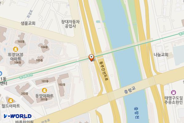 제4체육공원 위치 지도 — 서울특별시 동대문구 중랑천서자전거길 903