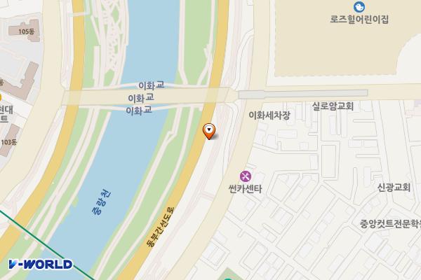 중화동 화장실 위치 지도 — 서울특별시 중랑구 중화동 382